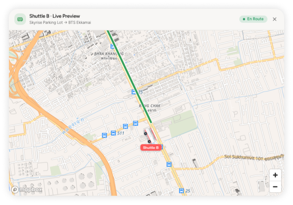 Sukhumvit Residence → BTS Asok Station
